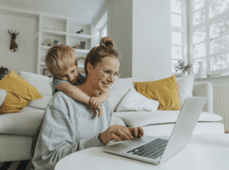 télétravail avec les enfants